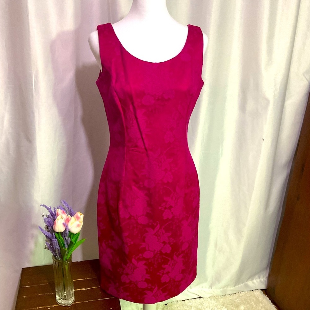 Scott McClintock Fuchsia Pink Dress ( Vintage )